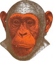 Máscara chimpancé